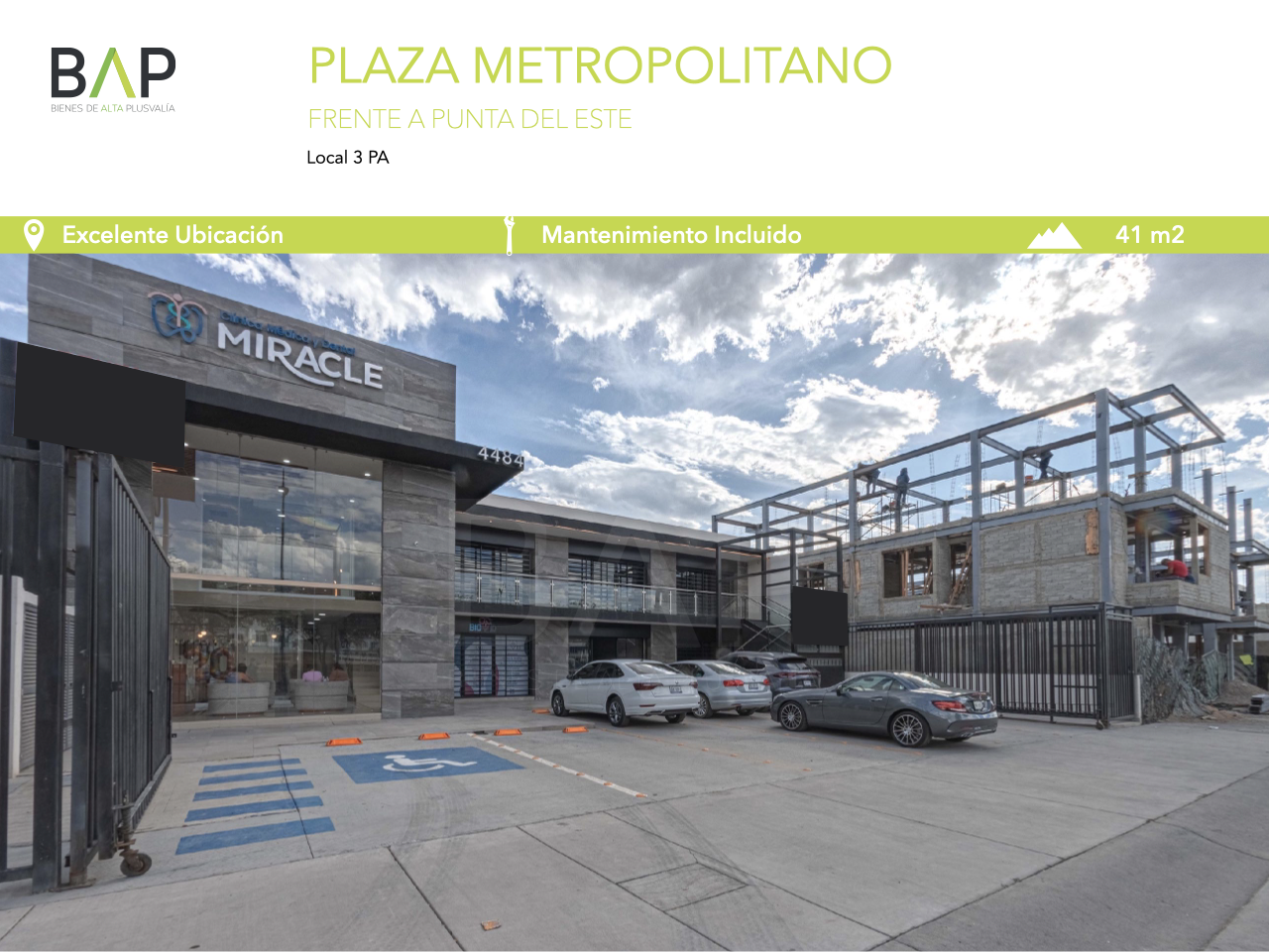 Local Plaza Metropolitano &#8211; 4 PA