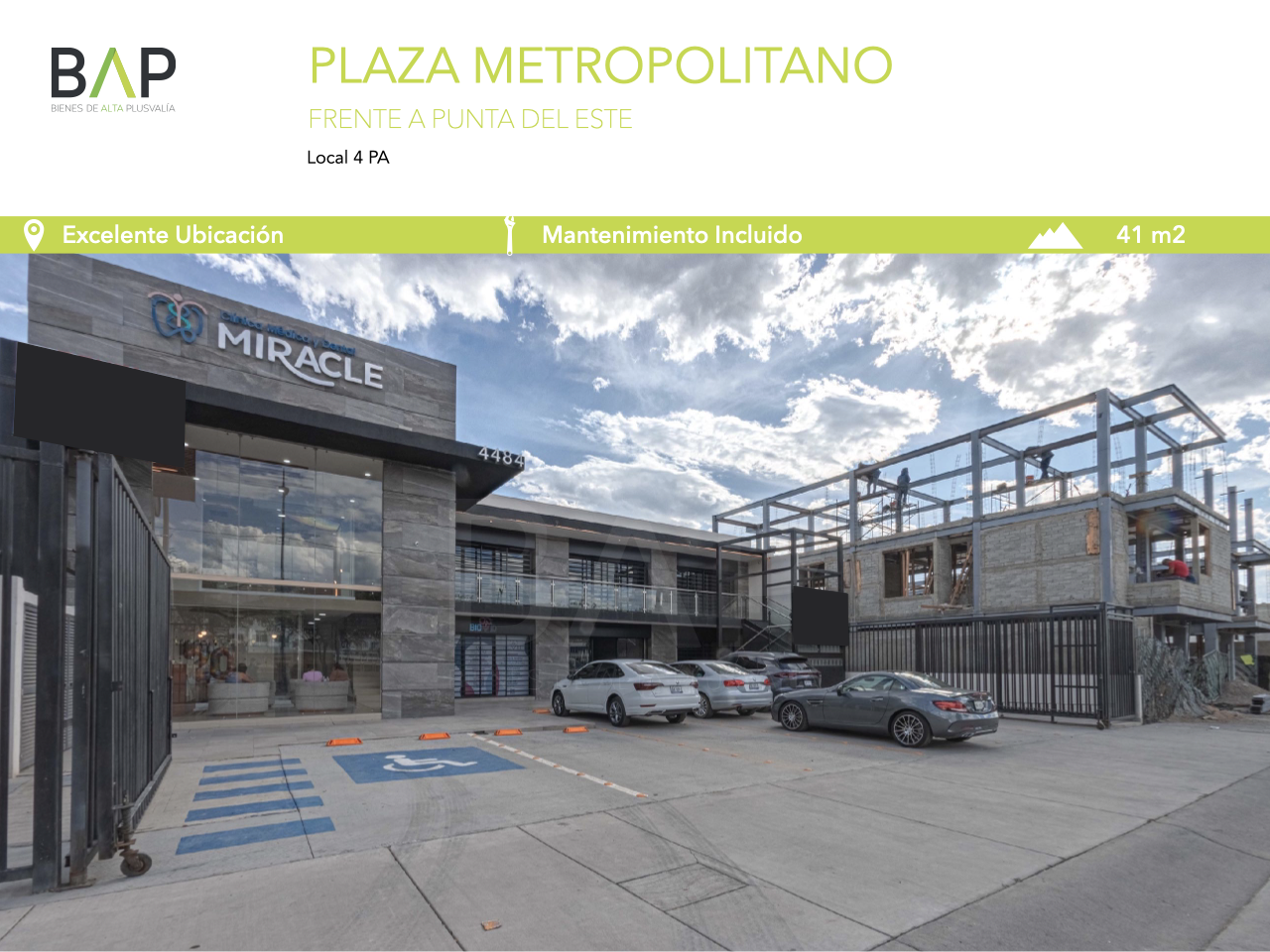 Local Plaza Metropolitano &#8211; 6 PA